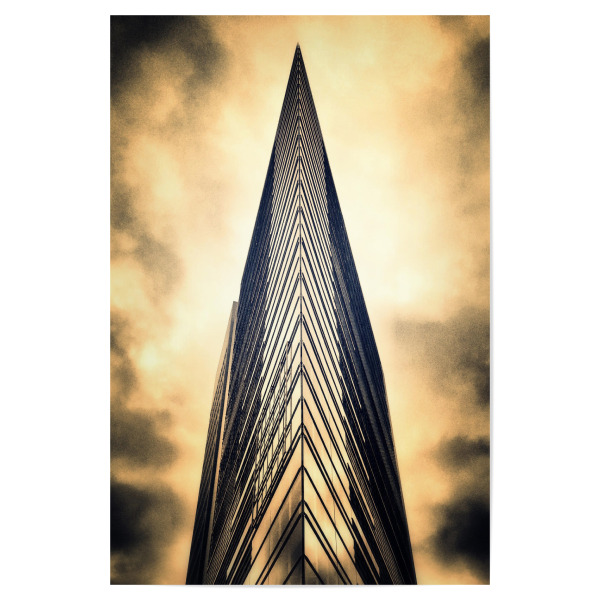 Poster 30x20 cm "Metropolis 4" artboxONE - Städte / Berlin,Schwarzweiß,Architektur