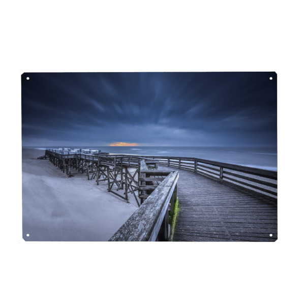 Holzbild "Sylt - Kampen" artboxONE - Natur,Reise / Strand und Meer