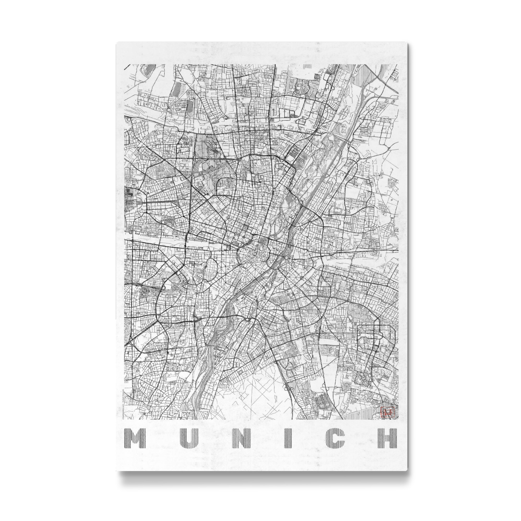 Galerie-Print "Munich, Deutschland 2" 75x50 cm artboxONE