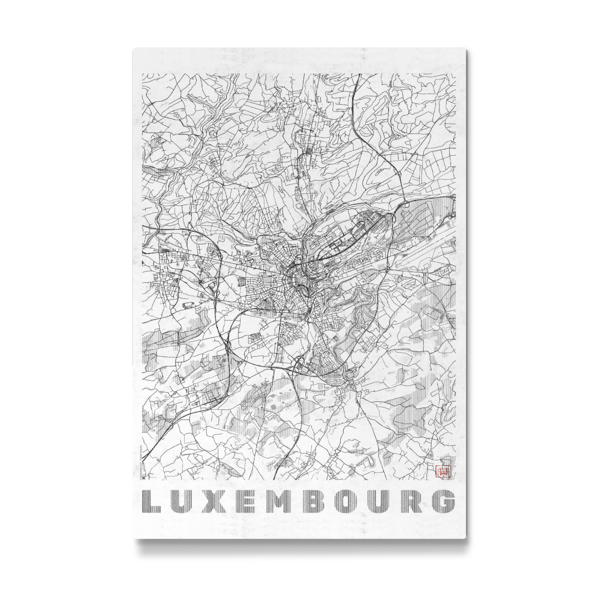 Galerie-Print "Luxemburg" 75x50 cm artboxONE