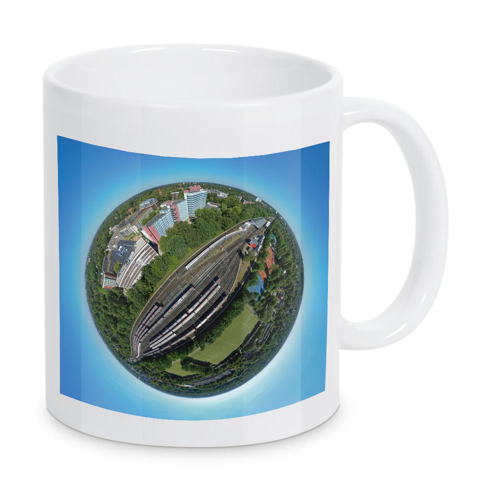 Tasse "Hamburg-Farmsen Rangier" artboxONE - Städte,Städte / Hamburg,Reise,Architektur,Reise / Länder