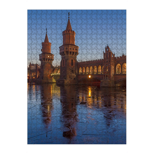 artboxONE Puzzle "Oberbaumbrücke Berlin" artboxONE - Städte / Berlin,Architektur