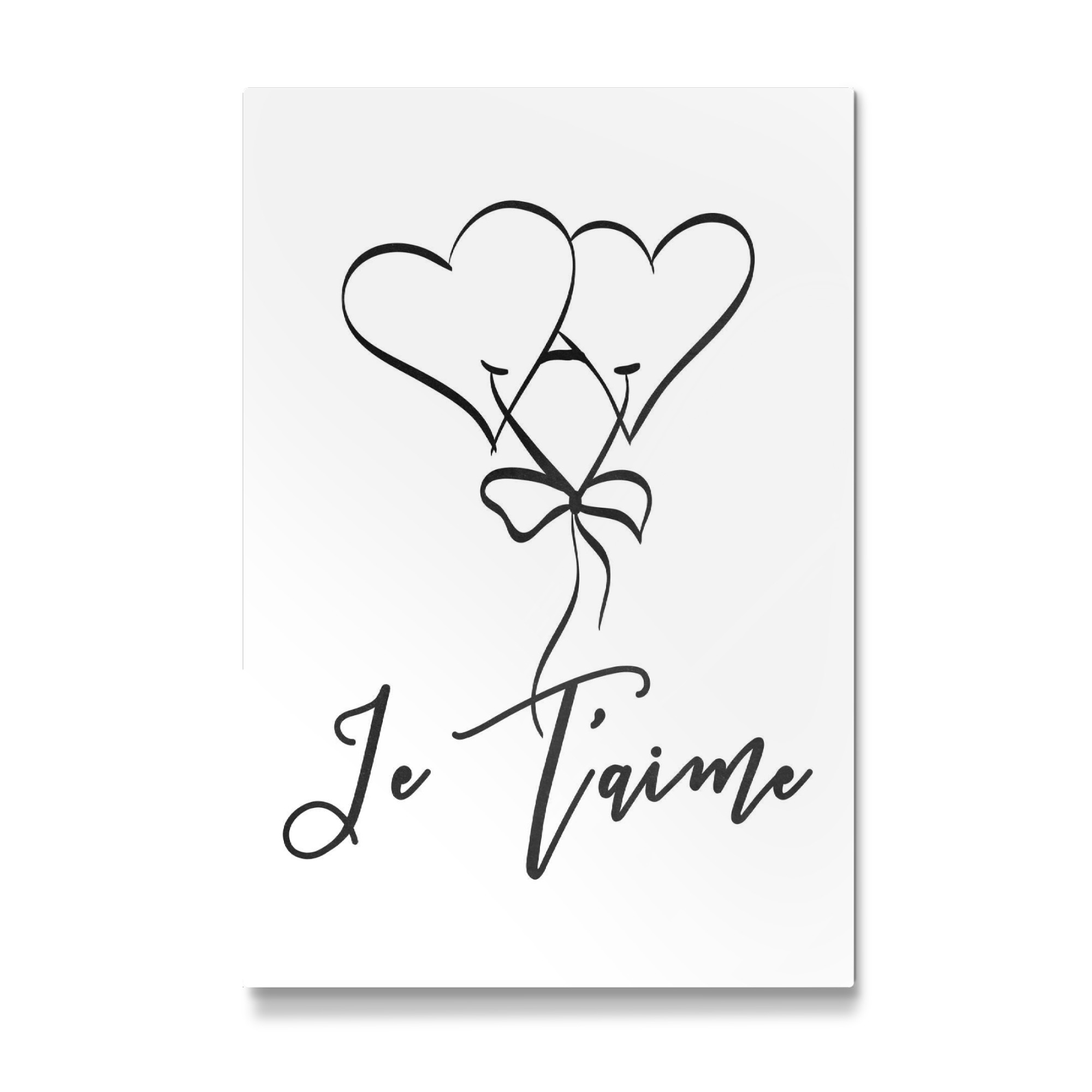 Galerie-Print "Je T'aime 4" 30x20 cm artboxONE