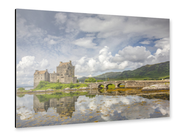 Alu-Dibond "Eilean Donan Castle" 30x20 cm artboxONE