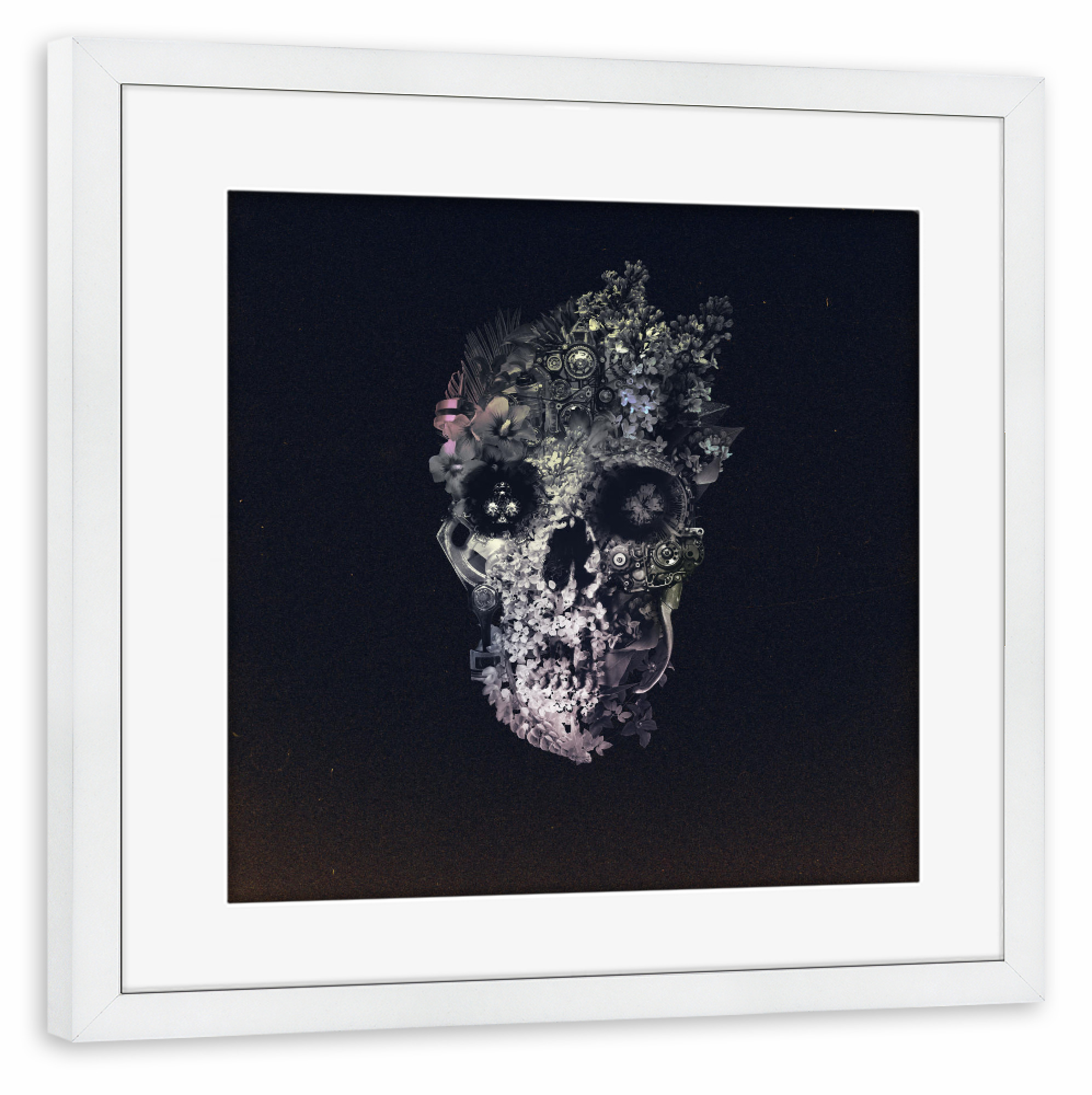Poster mit Rahmen weiß "Metamorphosis" artboxONE - Natur,Floral