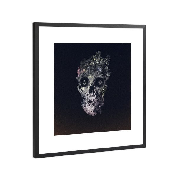 Poster mit Rahmen Schwarz (Metallic) "Metamorphosis" artboxONE - Natur,Floral