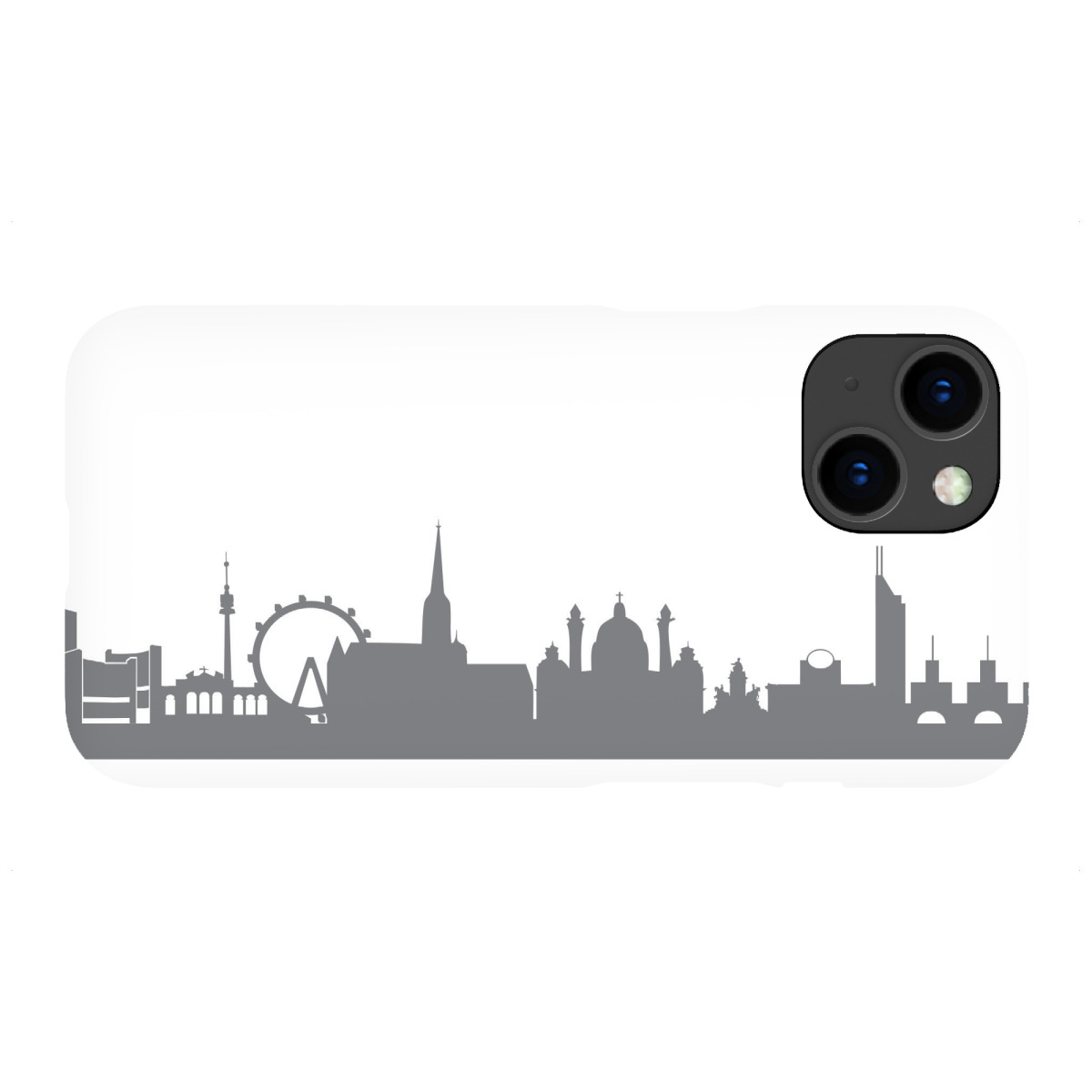 "Wien 02 Monochrom"für iPhone - Premium-Case Handyhülle artboxONE
