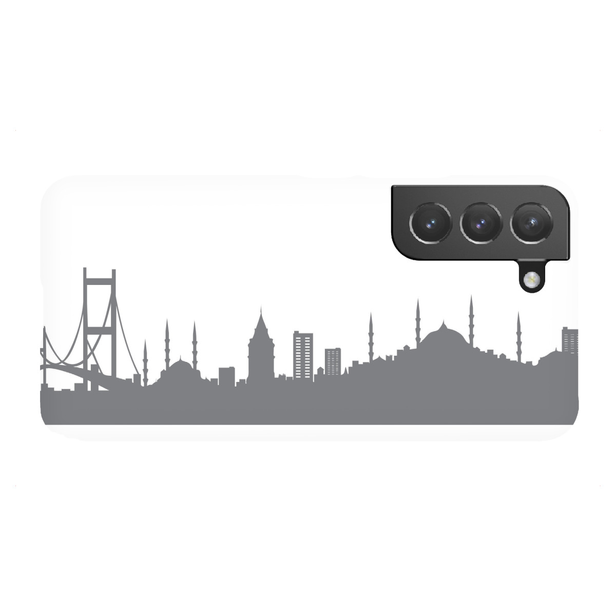 Samsung Galaxy "Istanbul 02 Monochrom Schiefergrau" Premium-Case Handyhülle artboxONE
