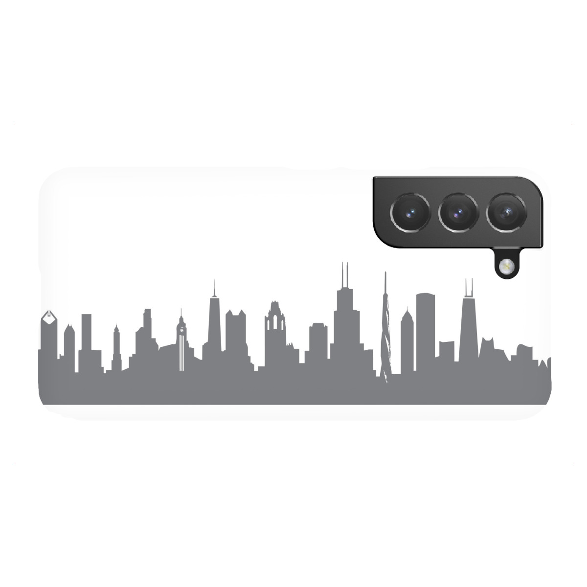 "Chicago 02 Monochrom Schiefergrau"für Samsung Galaxy - Premium-Case Handyhülle artboxONE