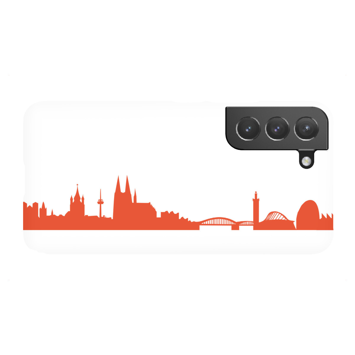 Samsung Galaxy "KOELN tangerine" Premium-Case Handyhülle artboxONE