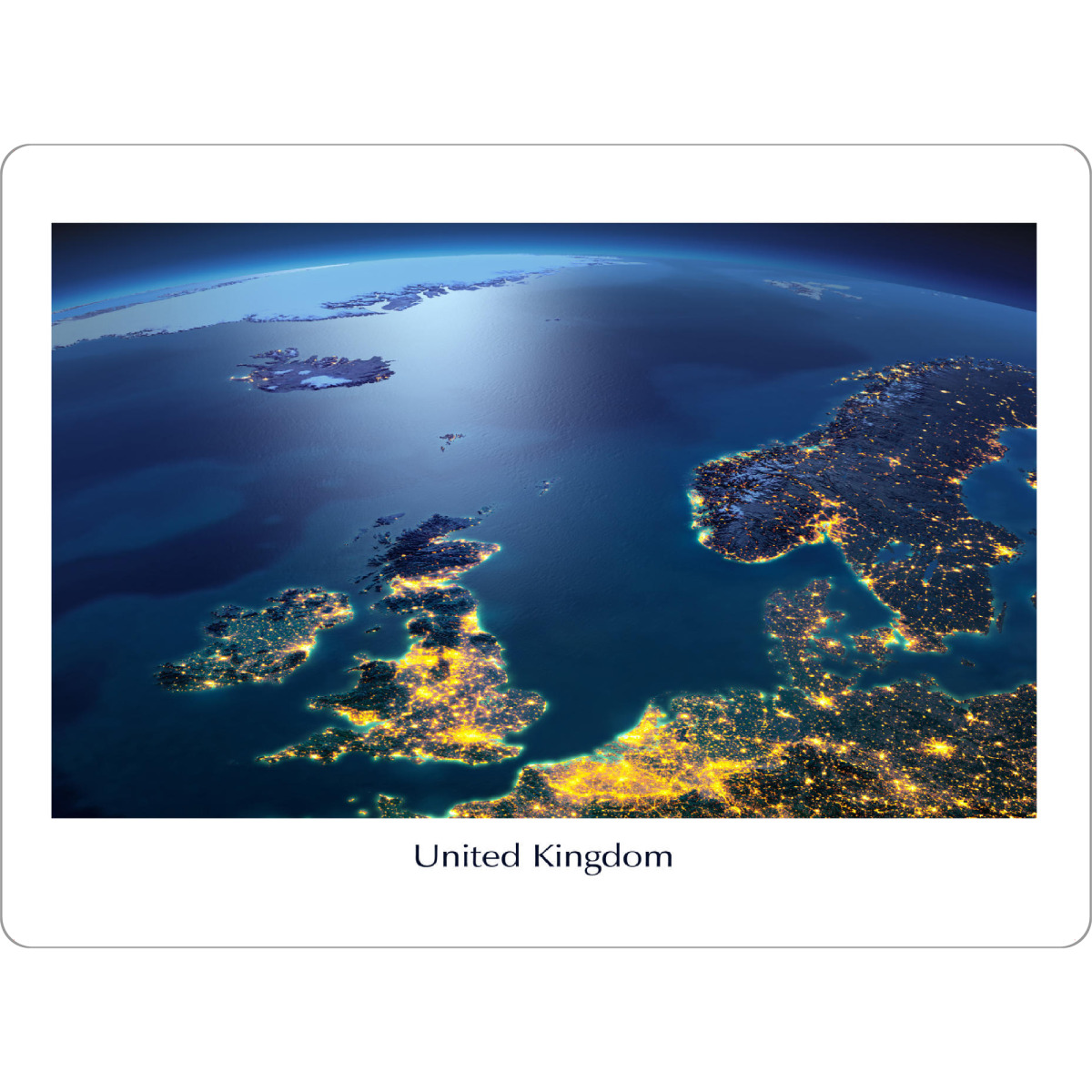 Tischset "United Kingdom England Photograph Night View" artboxONE - Städte,Reise,Reise / Länder