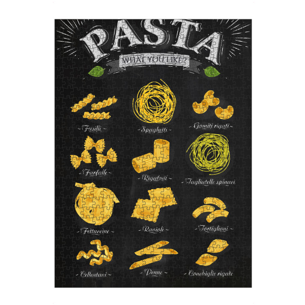 Puzzle Ravensburger "We Love Pasta III" artboxONE - Essen & Trinken