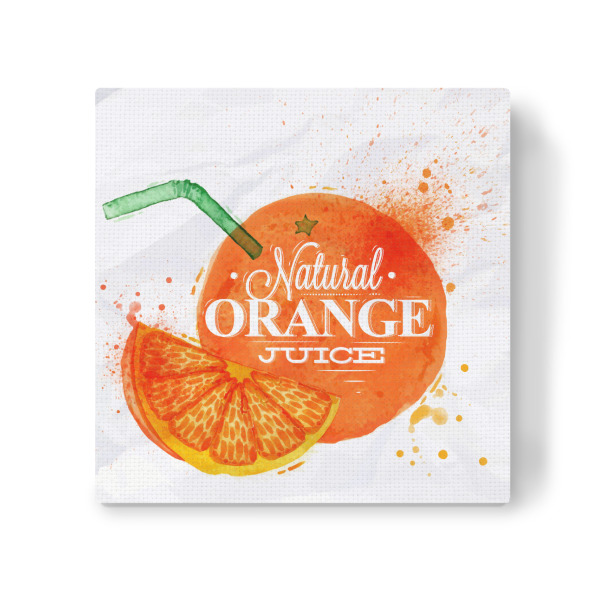 Leinwandbild "Natural Orange Juice" artboxONE - Essen & Trinken