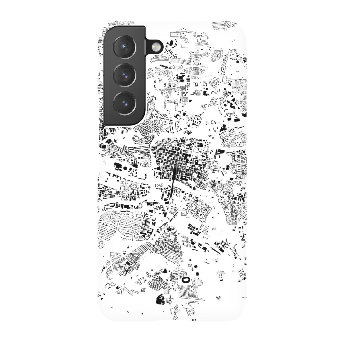 "Glasgow, Großbritannien - Schwarzplan"für Samsung Galaxy - Premium-Case Handyhülle artboxONE