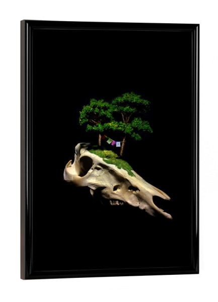 Poster mit schwarzem Rahmen "The Third Antidote 2" artboxONE - Natur,Abstrakt