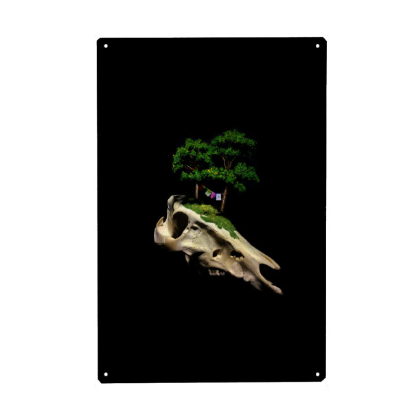 Holzbild "The Third Antidote 2" artboxONE - Natur,Abstrakt