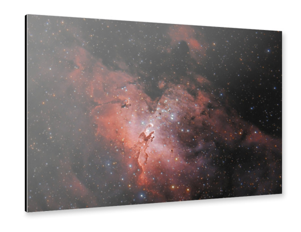 Alu-Dibond "Adlernebel M16" 30x20 cm artboxONE