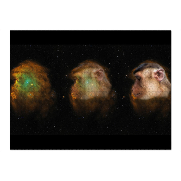 Puzzle Ravensburger "Affenkopfnebel" artboxONE - Natur,Fiktion,Galaxy