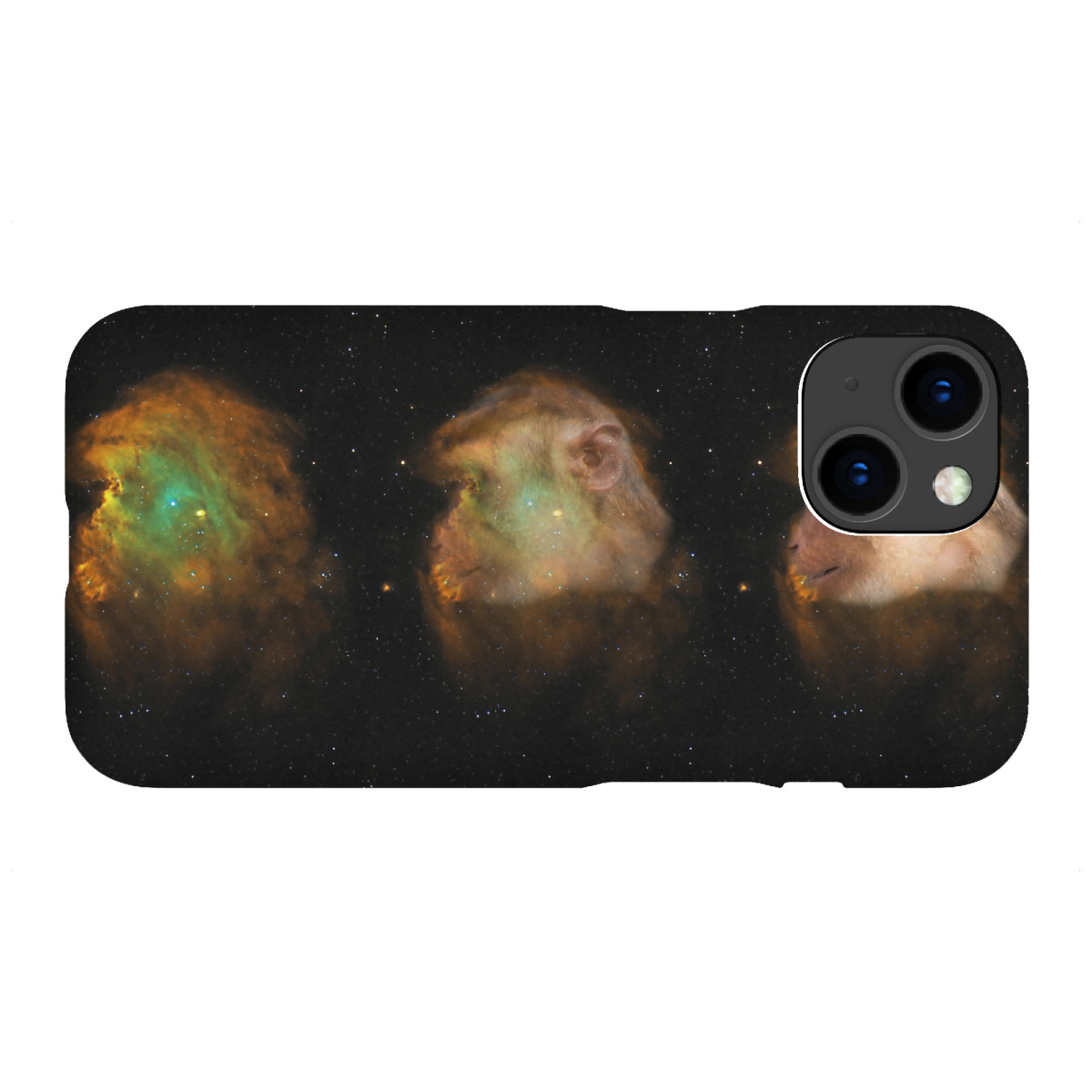 iPhone "Affenkopfnebel" Premium-Case Handyhülle artboxONE