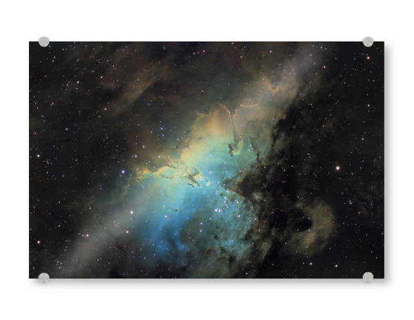 Acrylglasbild "Pillars of Creation" artboxONE - Natur,Galaxy