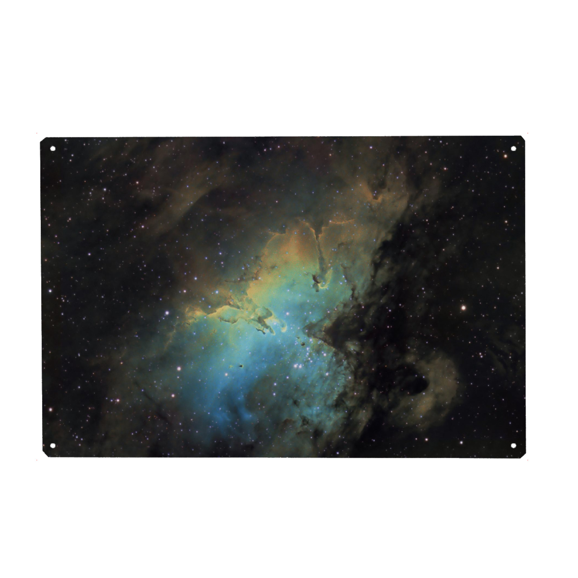 Metall Poster "Pillars of Creation" artboxONE - Natur,Galaxy