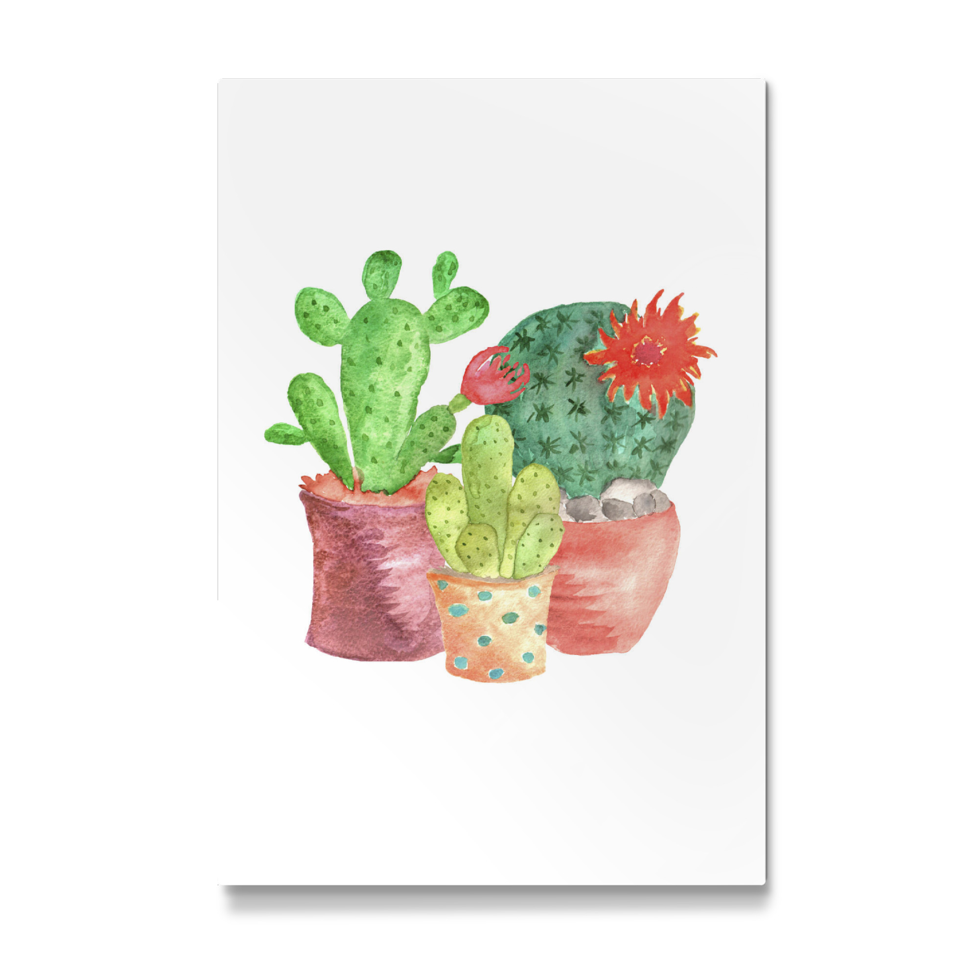 Galerie-Print "Watercolor Cactus" 75x50 cm artboxONE