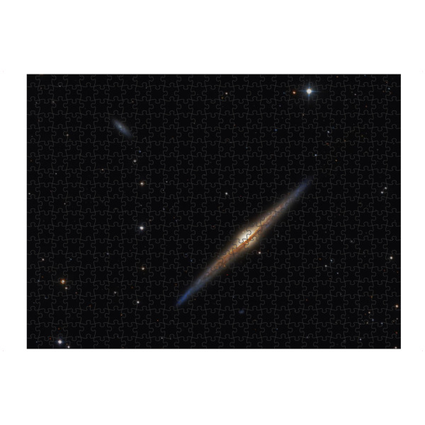 artboxONE Puzzle "Spindelgalaxie" artboxONE - Natur,Galaxy - Spindelgalaxie,Ngc 4565,Universum,Galaxie,Weltall,Weltraum,Sterne,Nebel