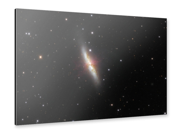 Alu-Dibond "Messier 82" 30x20 cm artboxONE