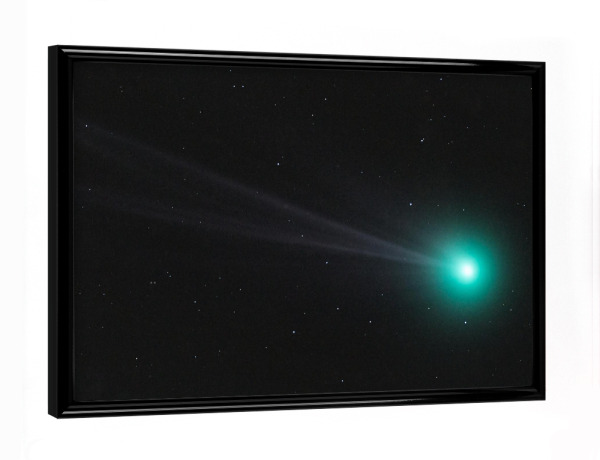 Poster mit schwarzem Rahmen "Komet C/2014 Q2 Lovejoy 2" artboxONE - Natur,Fiktion,Galaxy - Komet,C/2014 q2,Lovejoy,Universum,Weltall,Weltraum,Sterne