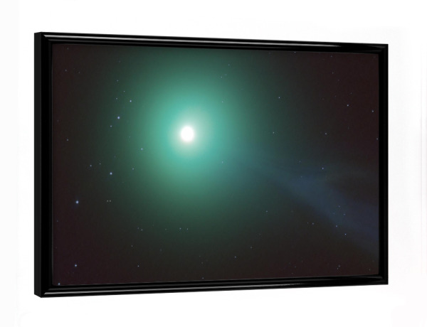 Poster mit schwarzem Rahmen "Komet C/2014 Q2 Lovejoy" artboxONE - Natur,Fiktion,Galaxy