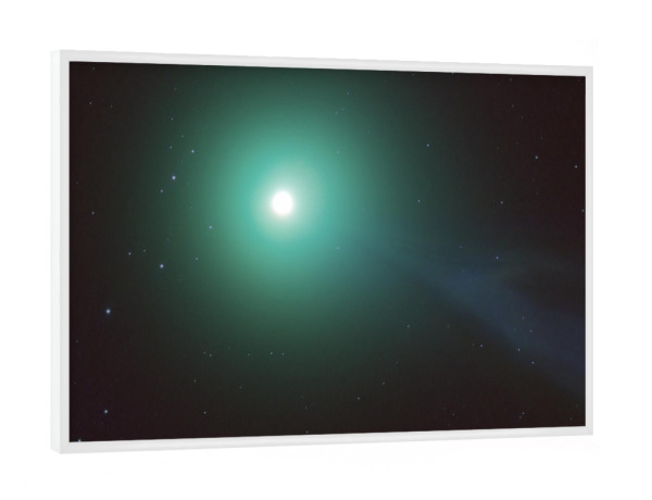 Poster mit weißem Rahmen "Komet C/2014 Q2 Lovejoy" artboxONE - Natur,Fiktion,Galaxy