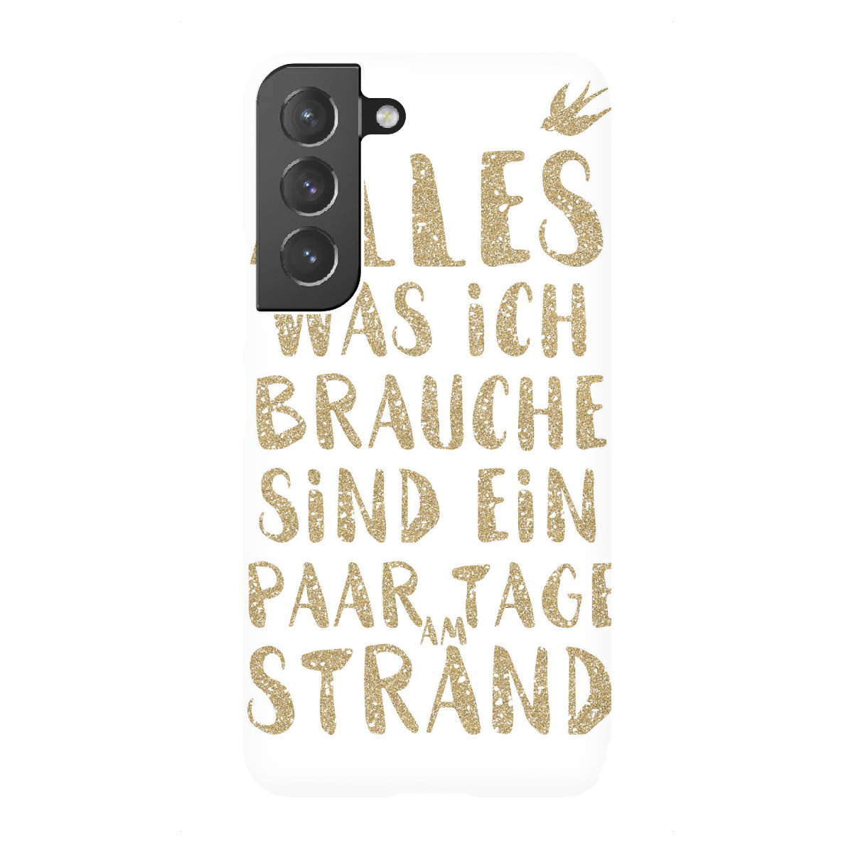 Samsung Galaxy "Ein paar Tage Strand" Premium-Case Handyhülle artboxONE