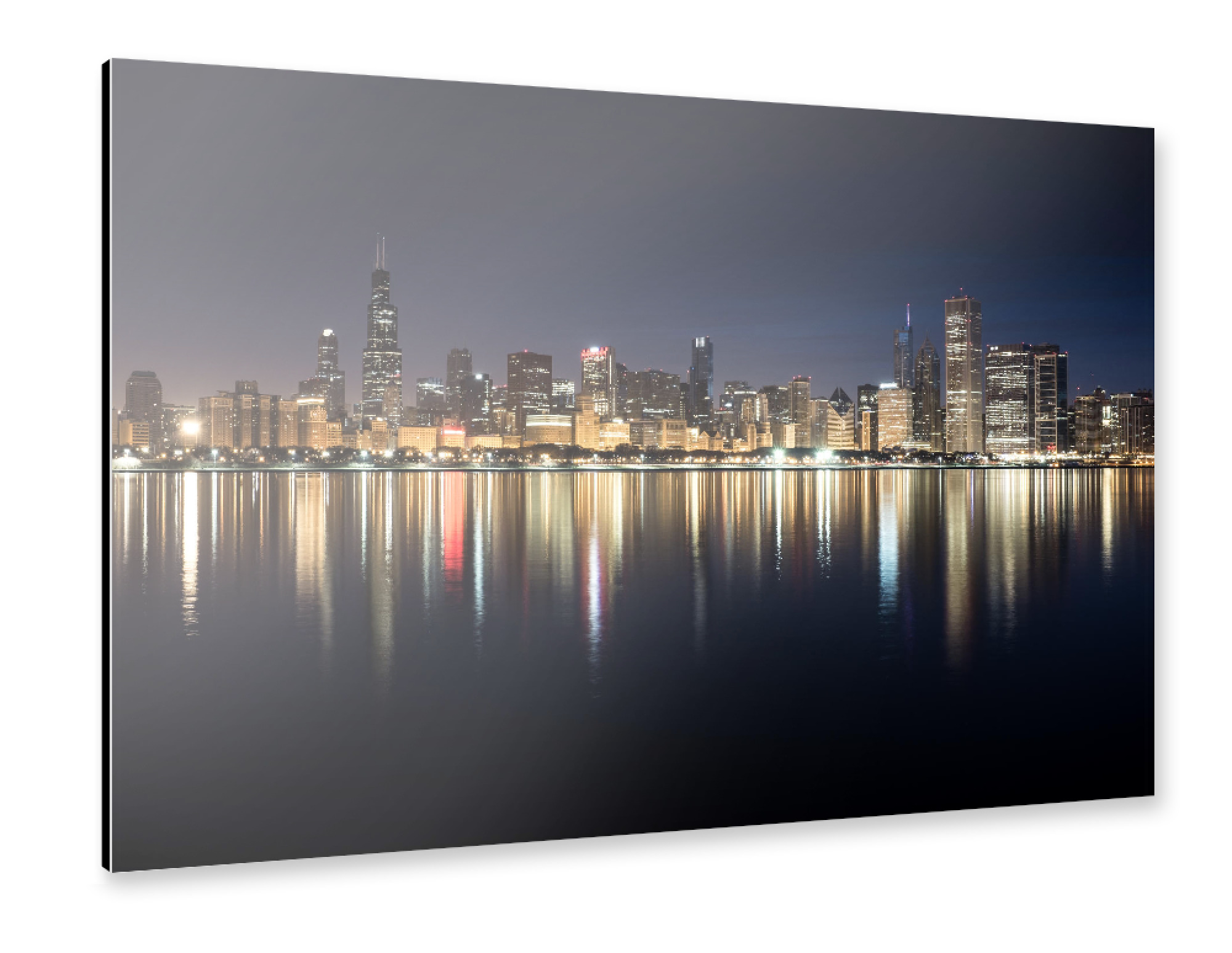 Alu-Dibond "Skyline" 30x20 cm artboxONE