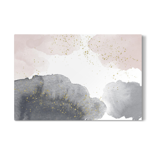 Galerie-Print "Sparkling Watercolour Clouds - Black Nude" 30x20 cm artboxONE