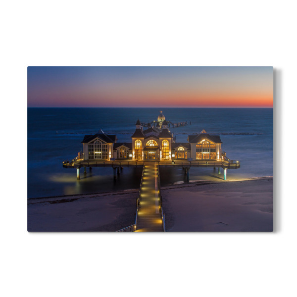 Galerie-Print "Seebrücke Sellin" 30x20 cm artboxONE