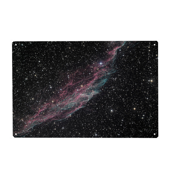 Holzbild "Cirrusnebel" artboxONE - Natur,Fiktion,Galaxy