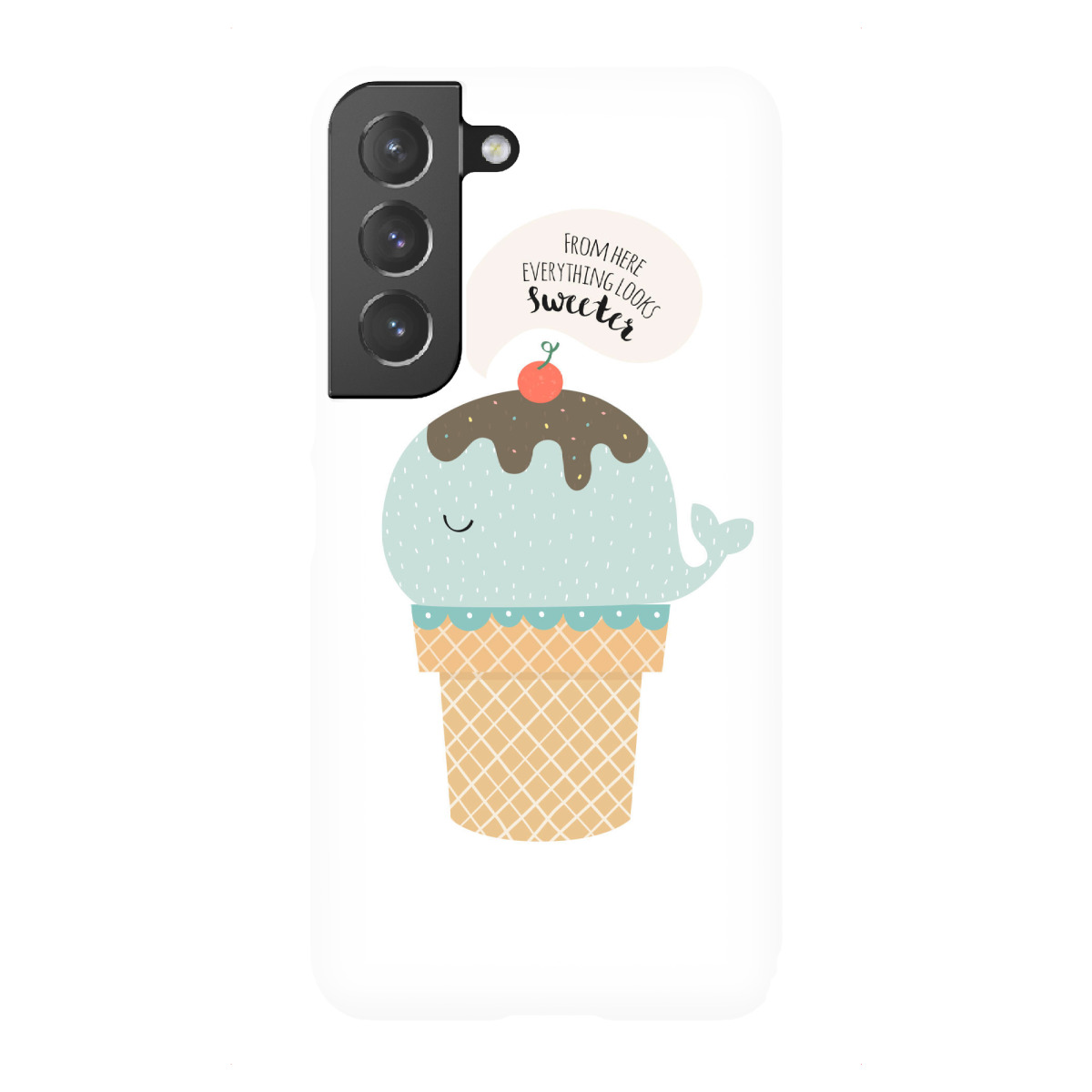 "Everything looks sweeter"für Samsung Galaxy - Premium-Case Handyhülle artboxONE