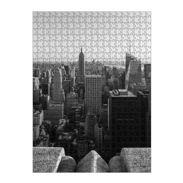 Puzzle Ravensburger "Empire State Building - Black and White" artboxONE - Städte,Städte / New York,Reise,Schwarzweiß