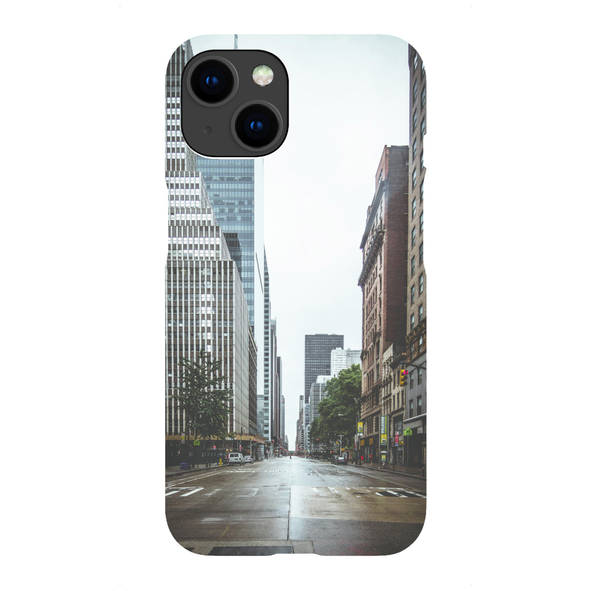 "Empty Streets in New York"für iPhone - Premium-Case Handyhülle artboxONE