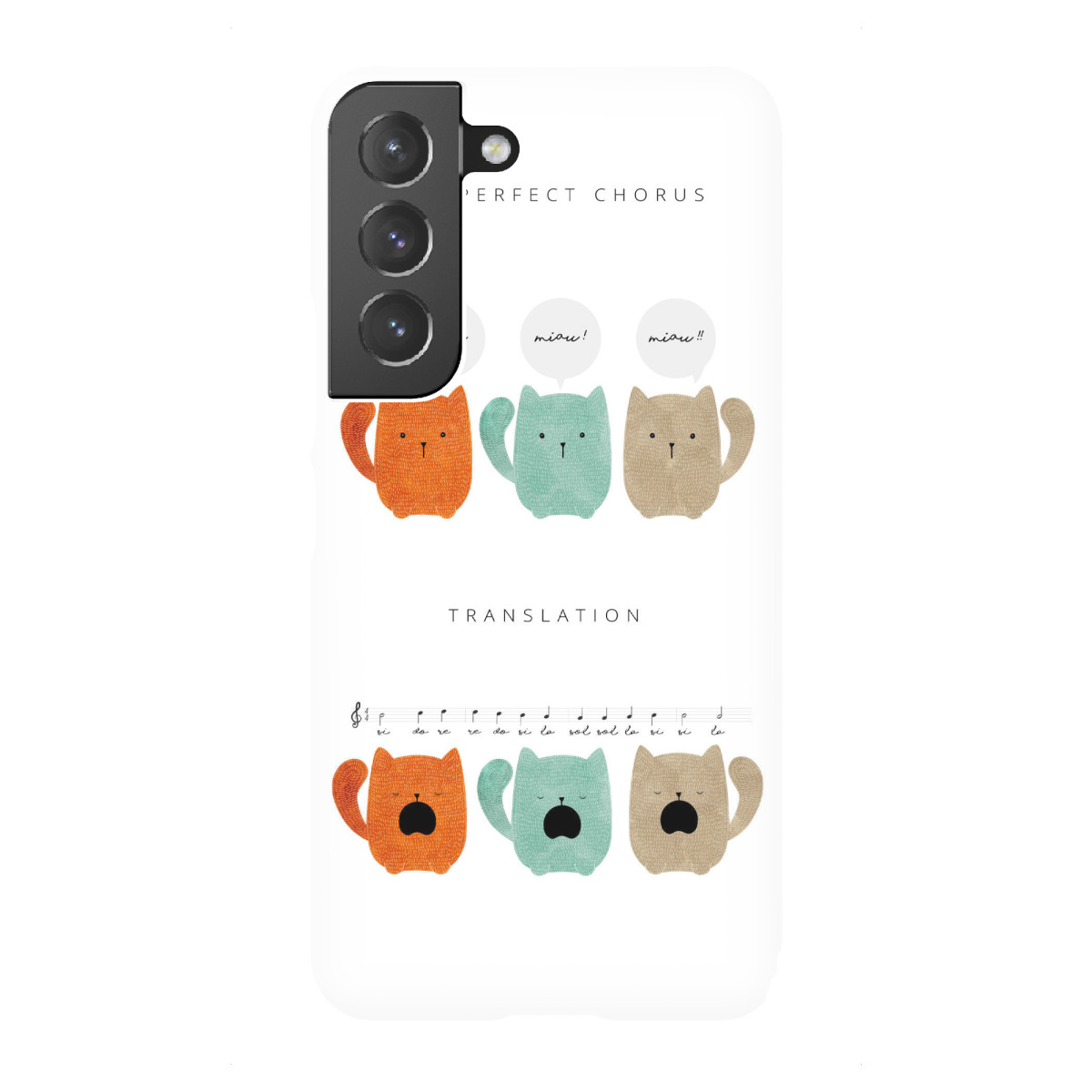 "The perfect chorus"für Samsung Galaxy - Premium-Case Handyhülle artboxONE