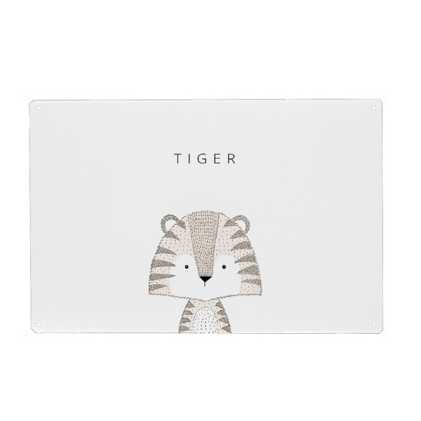 Holzbild "TIGER" artboxONE - Für Kinder,Tiere