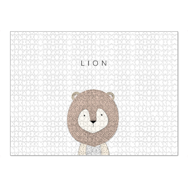Puzzle Ravensburger "LION" artboxONE - Für Kinder,Tiere