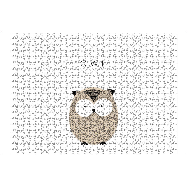 Puzzle Ravensburger "OWL" artboxONE - Für Kinder,Tiere