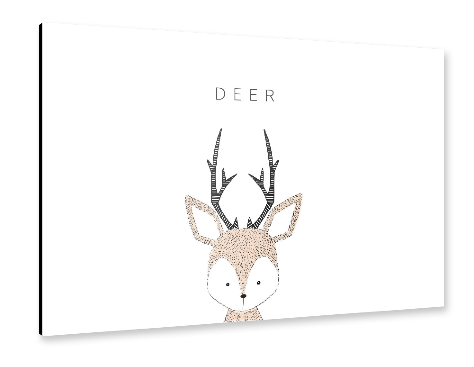 Alu-Dibond "DEER 3" 30x20 cm artboxONE
