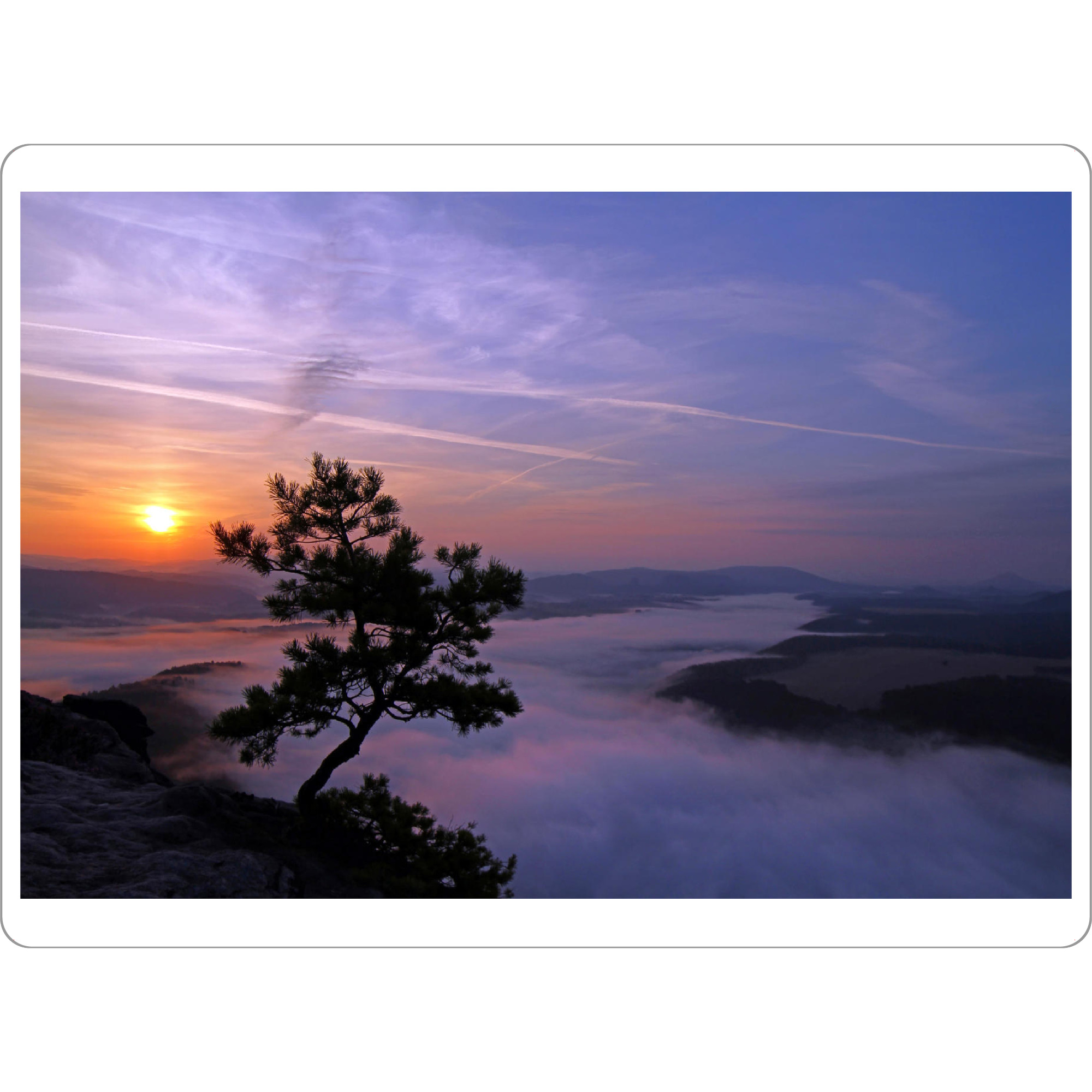 Tischset "Lilienstein 3" artboxONE - Natur