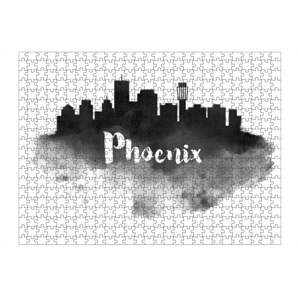 Puzzle Ravensburger "Watercolor Phoenix Skyline" artboxONE - Städte