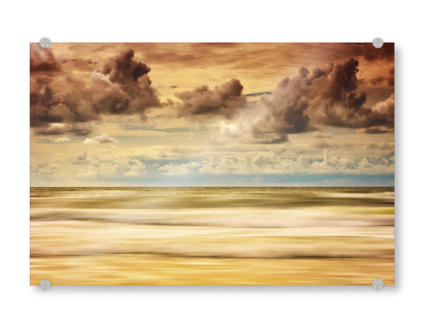Acrylglasbild "Stürmische Nordsee" artboxONE - Natur,Reise,Reise / Strand und Meer