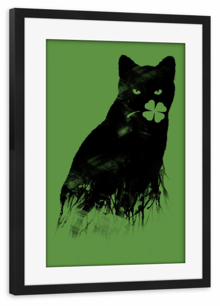 Poster mit Rahmen schwarz "Ambivalence" artboxONE - Tiere