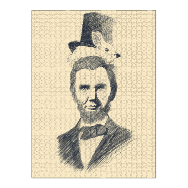 Puzzle Ravensburger "Abraham Kadabraham" artboxONE - Fiktion
