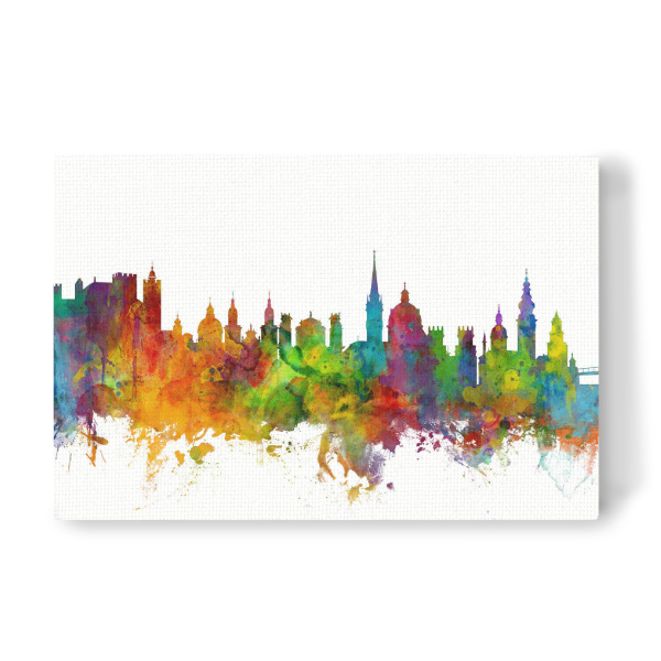 Leinwandbild "Salzburg Austria Skyline 2" artboxONE - Städte,Reise